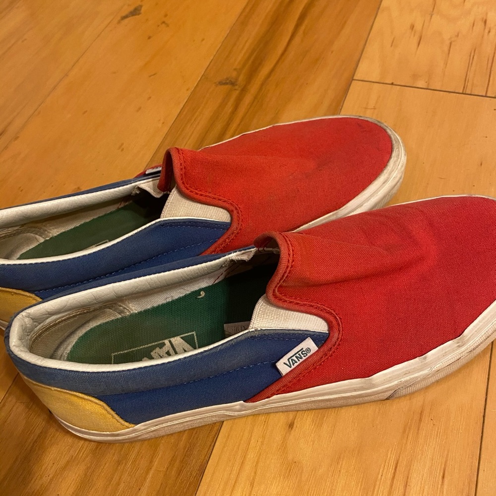 Rare vans after skool Slip ons